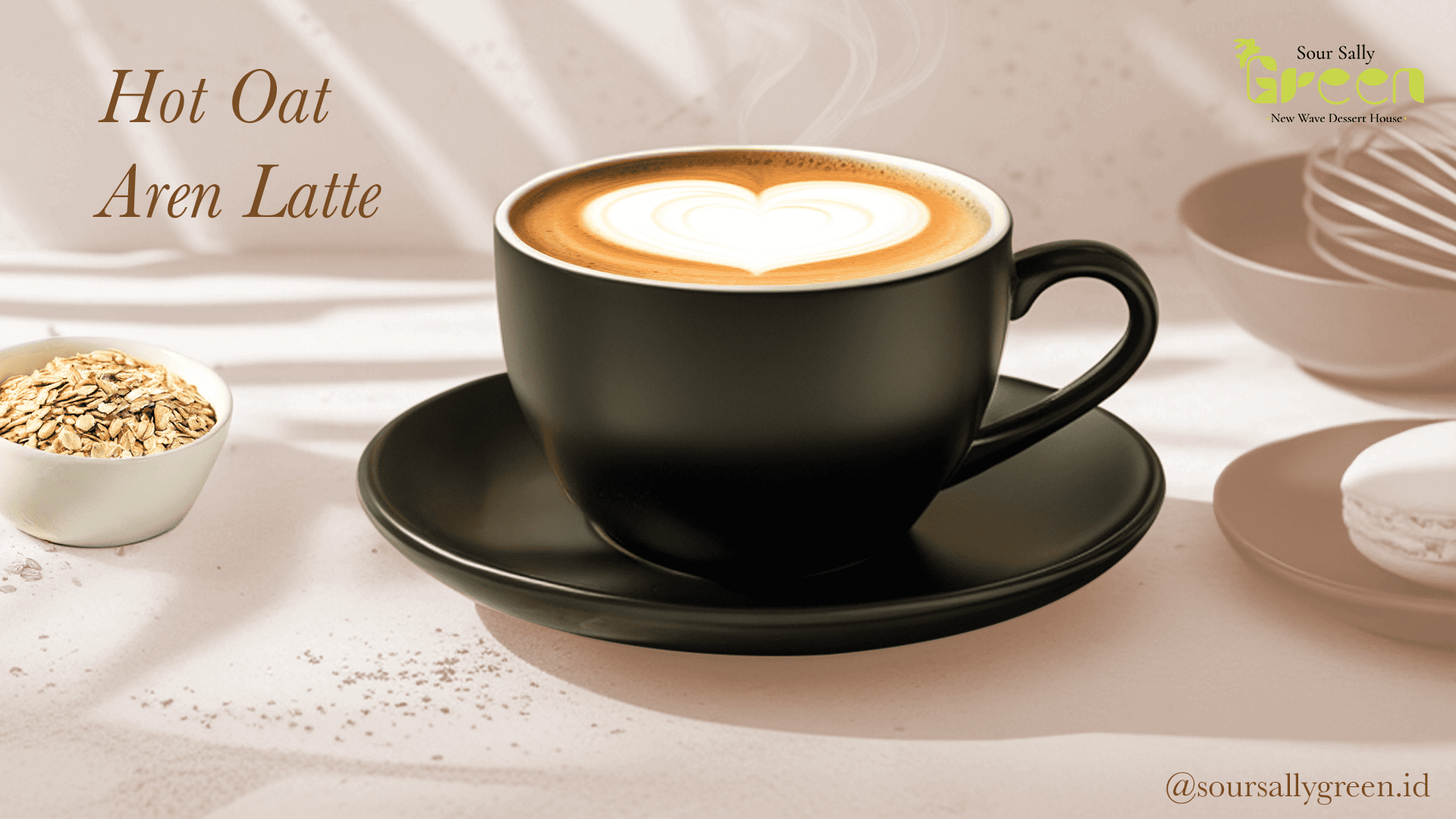 Hot Oat Aren Latte