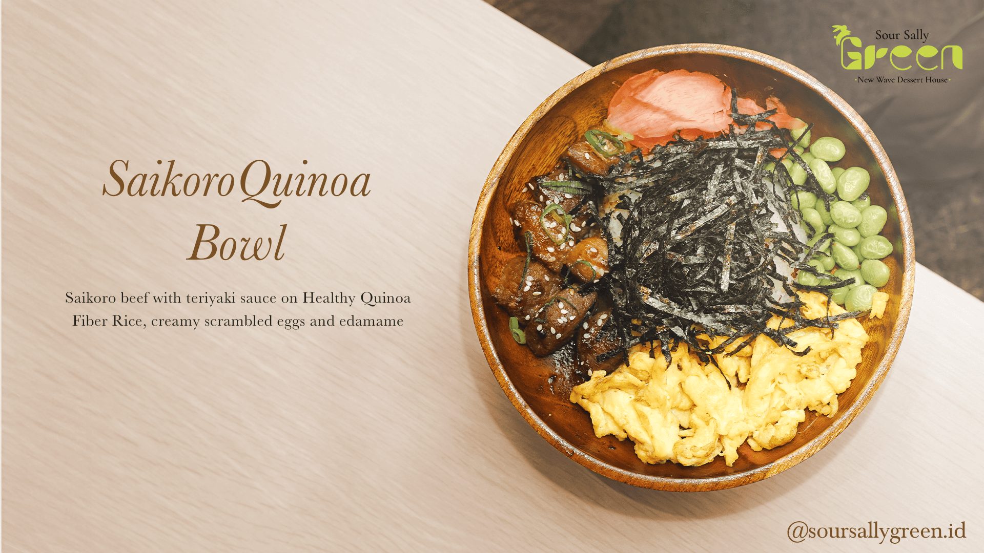 Saikoro Quinoa Bowl